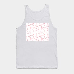 You & Me Valentine Tank Top